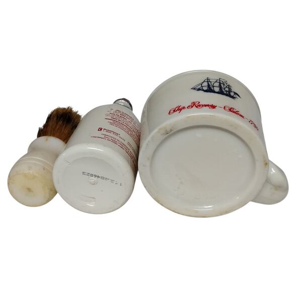 🪒💈Vintage Old Spice Shaving Set Mug Brush After Shave Classic Grooming Retro - Picture 7 of 16